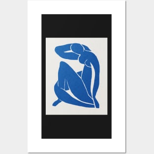 Blue nude, Henri Matisse abstract art Posters and Art